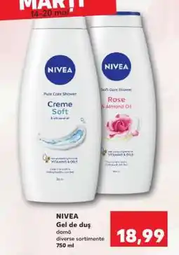 Kaufland NIVEA Gel de duş Ofertă