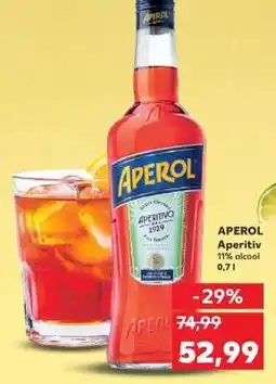 Kaufland APEROL Aperitiv Ofertă