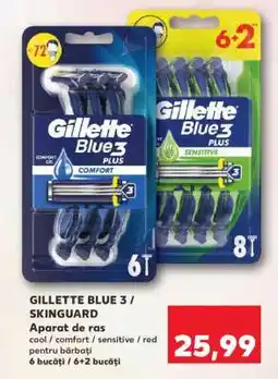 Kaufland GILLETTE BLUE 3 SKINGUARD Ofertă