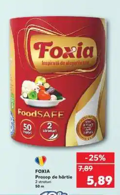 Kaufland FOXIA Prosop de hârtie Ofertă