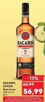 Kaufland BACARDI SPICED Ofertă