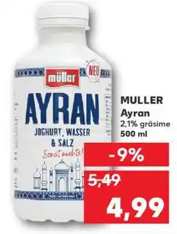 Kaufland MULLER Ayran Ofertă