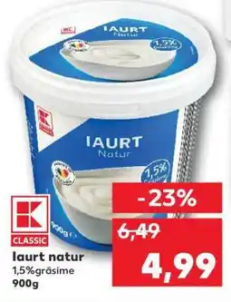 Kaufland Iaurt Natur Ofertă