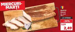 Kaufland GEPETO Slănină de casă 100 g Ofertă