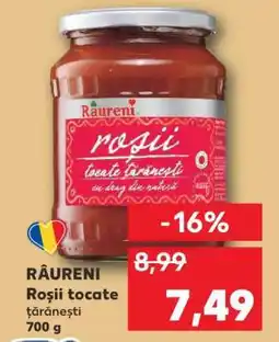 Kaufland RĂURENI Roșii tocate țărănești Ofertă