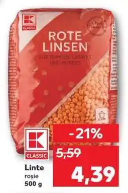 Kaufland Rote Linsen Ofertă