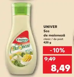 Kaufland UNIVER Sos de maioneză Ofertă