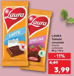Kaufland LAURA Tableta ciocolată Ofertă