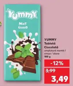 Kaufland YUMMY Tabletă Ciocolată Ofertă