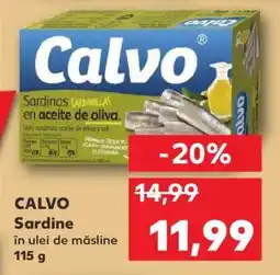 Kaufland CALVO Sardine Ofertă