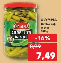Kaufland OLYMPIA Ardei iuți în oțet Ofertă