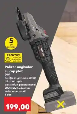Kaufland Polizor unghiular cu cap plat Ofertă