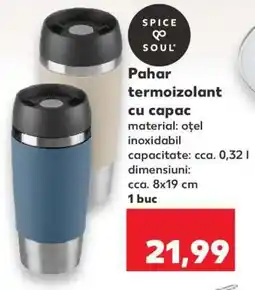 Kaufland Pahar termoizolant cu capac Ofertă