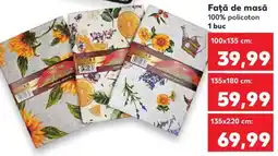 Kaufland Față de masă Ofertă