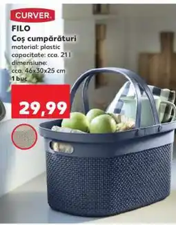 Kaufland CURVER FILO Coș cumpărături Ofertă