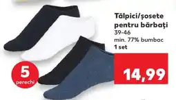 Kaufland Tălpici/șosete pentru bărbați Ofertă