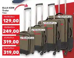 Kaufland ELLA ICON Troler 40x30x20 cm Ofertă