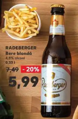 Kaufland RADEBERGER Ofertă