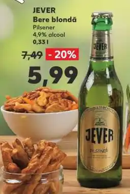 Kaufland JEVER bere blondă Ofertă