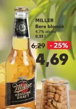 Kaufland MILLER Bere blondă Ofertă