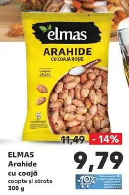 Kaufland ELMAS Arahide cu coaja Ofertă