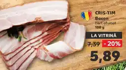 Kaufland CRIS TIM Bacon fiert afumat Ofertă