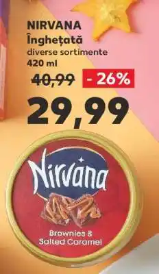 Kaufland NIRVANA Îngheţată Ofertă