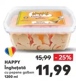 Kaufland HAPPY Înghețată cu pepene galben Ofertă