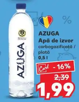 Kaufland AZUGA Apă de izvor Ofertă