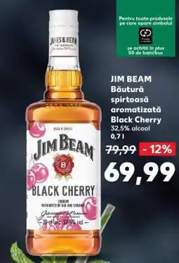 Kaufland JIM BEAM Băutură spirtoasă aromatizată Black Cherry Ofertă
