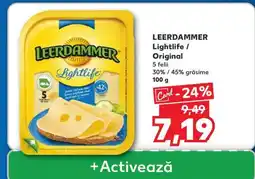 Kaufland LEERDAMMER Lightlife/ Original Ofertă