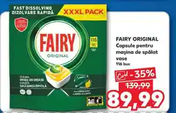 Kaufland FAIRY ORIGINAL Ofertă