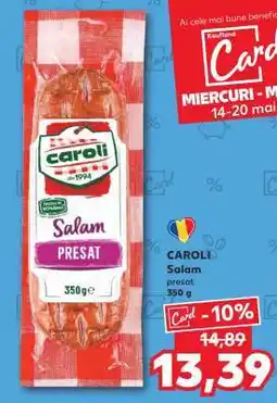 Kaufland CAROLI Salam presat Ofertă