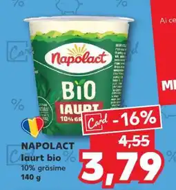 Kaufland Napolact Iaurt Bio Ofertă