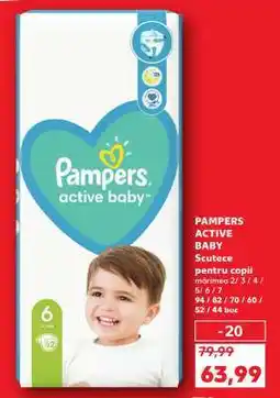 Kaufland PAMPERS ACTIVE BABY Ofertă