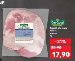 Kaufland Spată de porc fără os Ofertă
