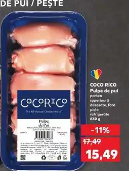 Kaufland COCO RICO Pulpe de pui Ofertă