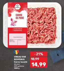 Kaufland Carne tocată de porc Ofertă