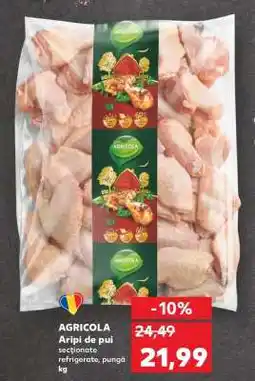 Kaufland AGRICOLA Aripi de pui Ofertă