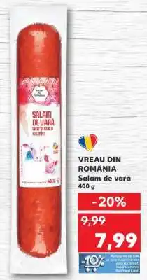 Kaufland Salam de vară Ofertă