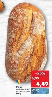 Kaufland Pâine rustică cu cartofi proaspăt coaptă Ofertă