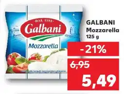 Kaufland GALBANI Mozzarella 125 g Ofertă
