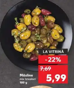 Kaufland Măsline mix tricolori Ofertă