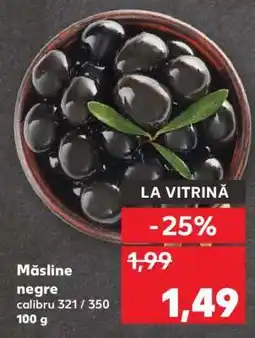 Kaufland Măsline negre Ofertă