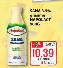 Diana Supermarket SANA 3.5% grăsime NAPOLACT 900G Ofertă