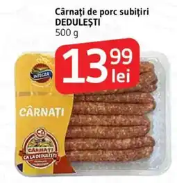Supeco Cârnaţi de porc subiţiri DEDULEŞTI Ofertă