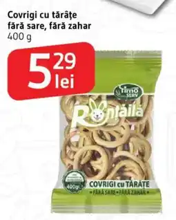 Supeco Covrigi cu tărâţe fără sare, fără zahar Ofertă