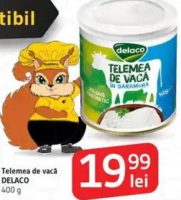 Supeco Telemea de vacǎ DELACO Ofertă