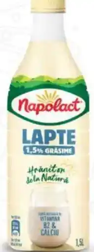 Supeco Lapte NAPOLACT 1.5% grăsime Ofertă