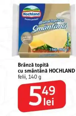 Supeco Brânză topită cu smântână HOCHLAND felii Ofertă